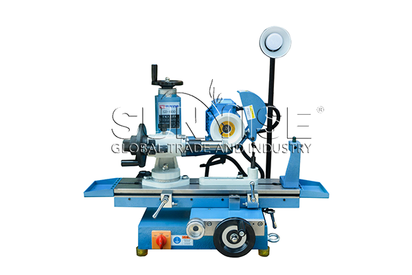 Cutter grinder for recycling used mobile phone batteries.