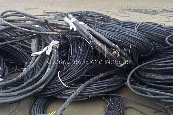 Discarded old cables may pollute the environment.