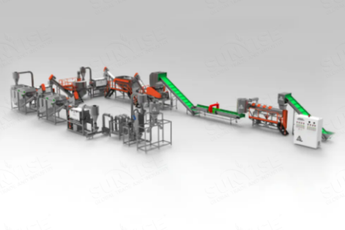 Cable recycling machine