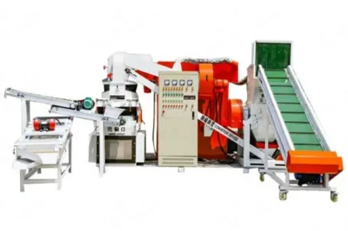 small scale cable recycling plant